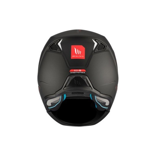 Casque trial MT modulable Streetfighter noir mate