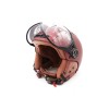 Casque JET FRV bordeau