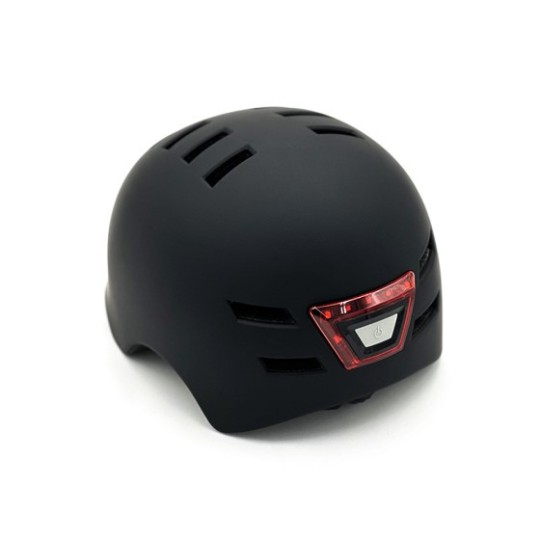 Casque noir avec LED