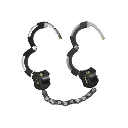 Menottes antivol MasterLock L55cm Niveau 9 homologué Fub 1