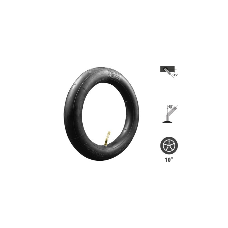 Chambre à air renforcée 10x2.125 valve 45°x45°