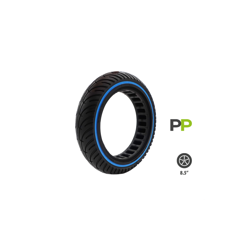 Pneu plein Xiaomi nouvelle génération 8.5x2 bleu