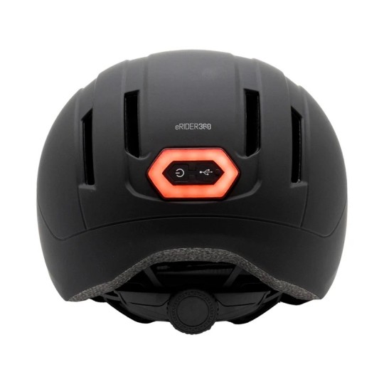 Casque noir avec LED