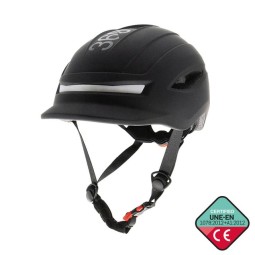 Casque noir avec LED